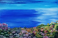 "Аура океана" Масло/холст/бумага 30*40 В НАЛИЧИИ